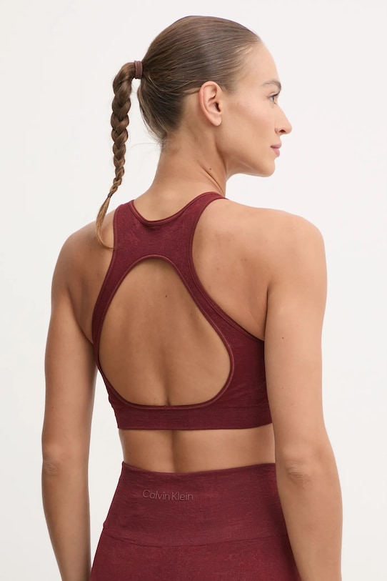 Одяг Спортивний бюстгальтер Calvin Klein Performance 00GWF4K101 бордо