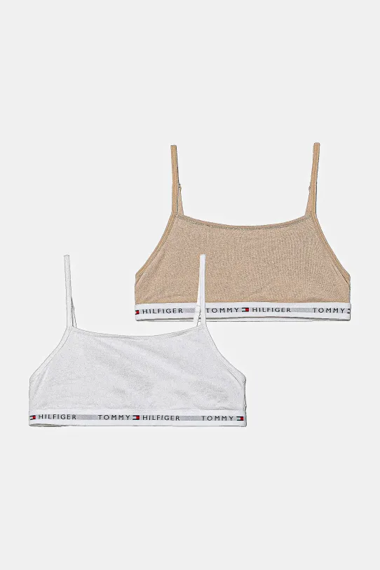 Tommy Hilfiger sutien 2-pack moale bej UW0UW05528