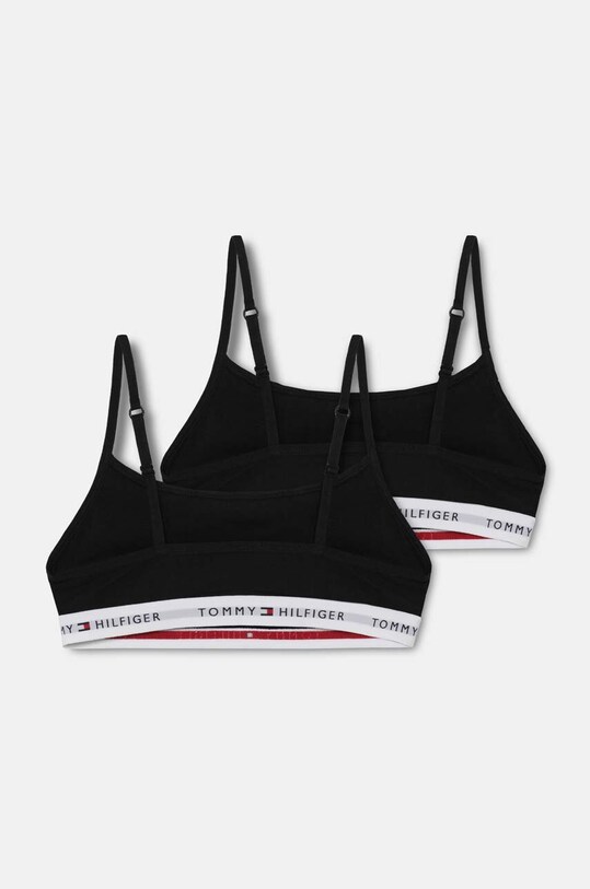Tommy Hilfiger biustonosz 2-pack UW0UW05528 czarny SS25
