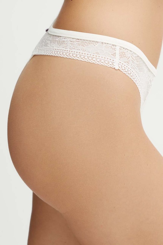 Tanga Tommy Hilfiger UW0UW05521 béžová AW24