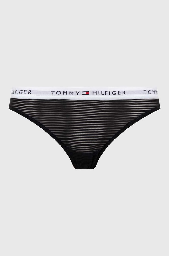 Tanga Tommy Hilfiger 3-pack UW0UW05532 černá SS25