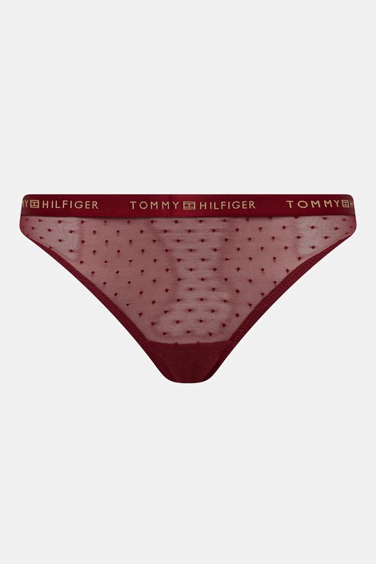 Tanga Tommy Hilfiger 3-pack černá UW0UW05534