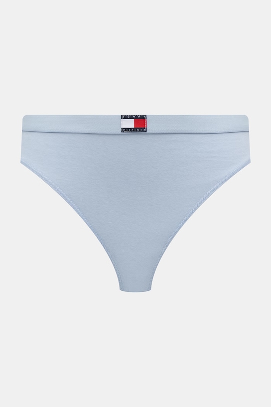 Tommy Hilfiger chiloți g-string de femei din bumbac cu elastan pachet de 5 UW0UW05642 albastru