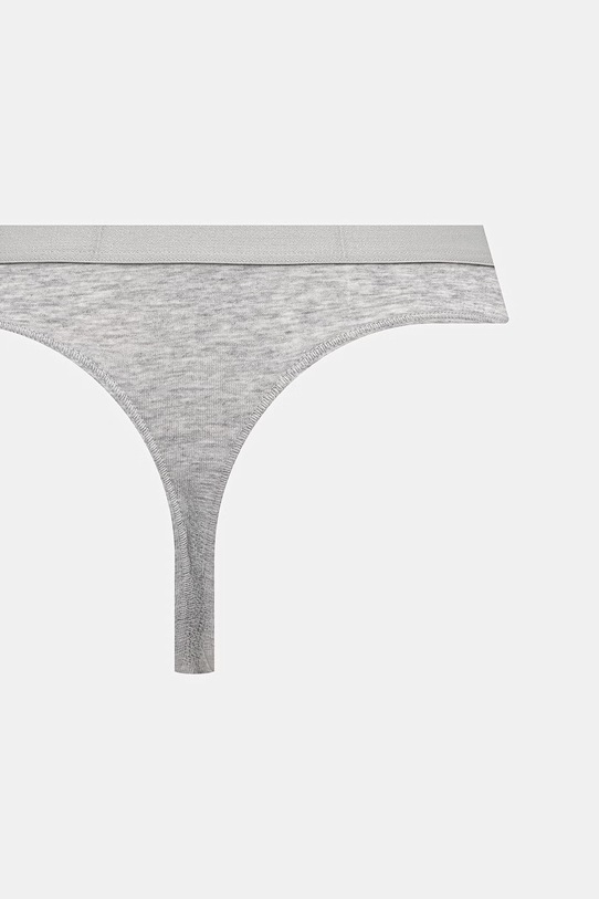 Tommy Hilfiger tangá dámske bavlnené s elastanom 5-pak UW0UW05642 tmavomodrá