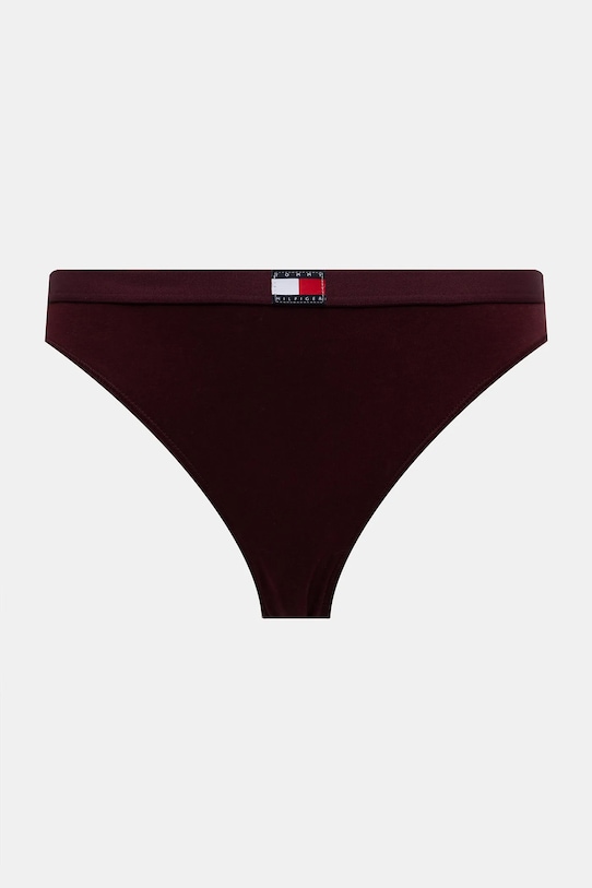 Odzież Tommy Hilfiger stringi 5-pack UW0UW05642 bordowy