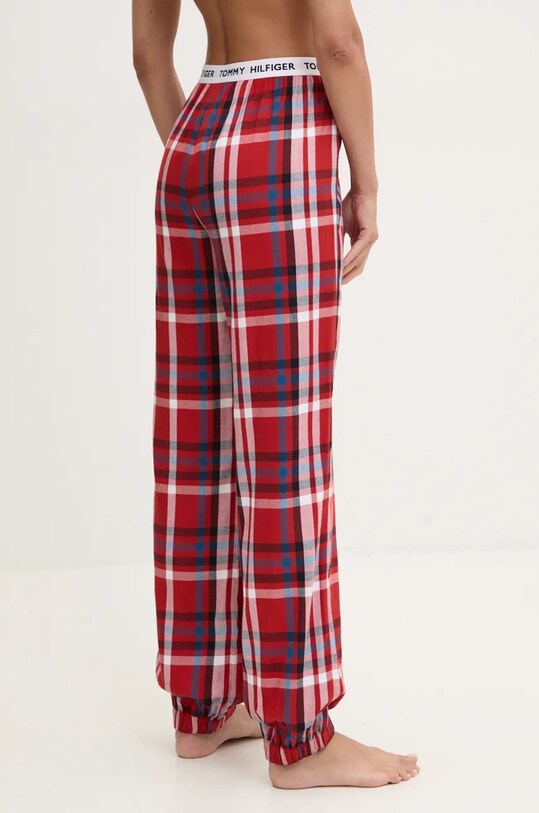 Tommy Hilfiger spodnie piżamowe UW0UW05634 bordowy AW24