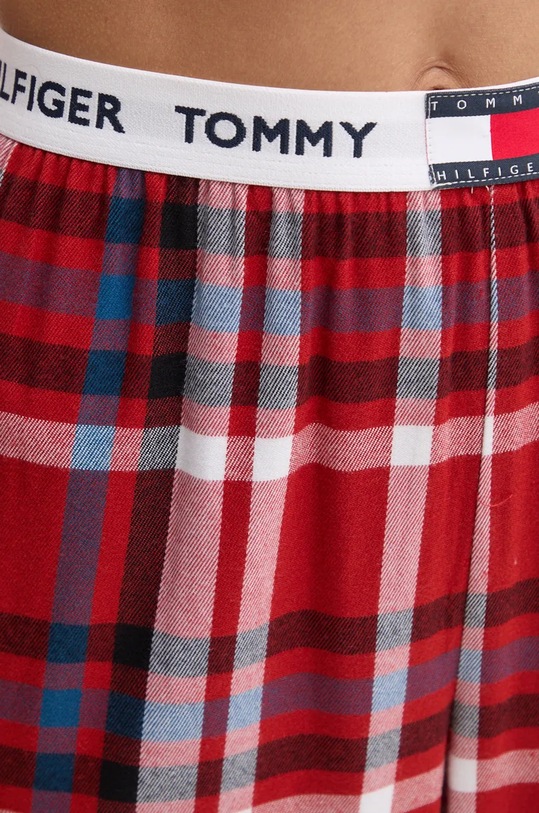 Odzież Tommy Hilfiger spodnie piżamowe UW0UW05634 bordowy