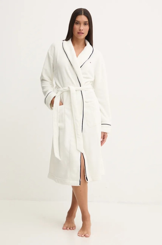 Халат Tommy Hilfiger трикотаж бежевий UW0UW05561