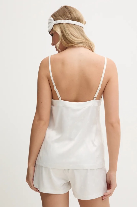 Tommy Hilfiger piżama UW0UW05551 beżowy AW24