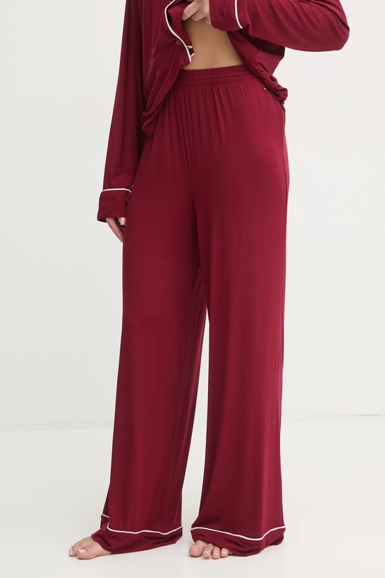 Tommy Hilfiger piżama UW0UW05558 bordowy