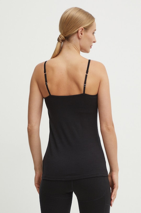 Одежда Функциональный топ Icebreaker Siren Cami IB0A56BL0011 чёрный