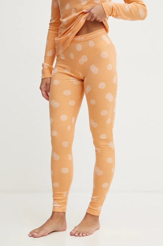 Ισοθερμικό κολάν Icebreaker Merino 260 Vertex Planet friendly πορτοκαλί IB0A574H03I1