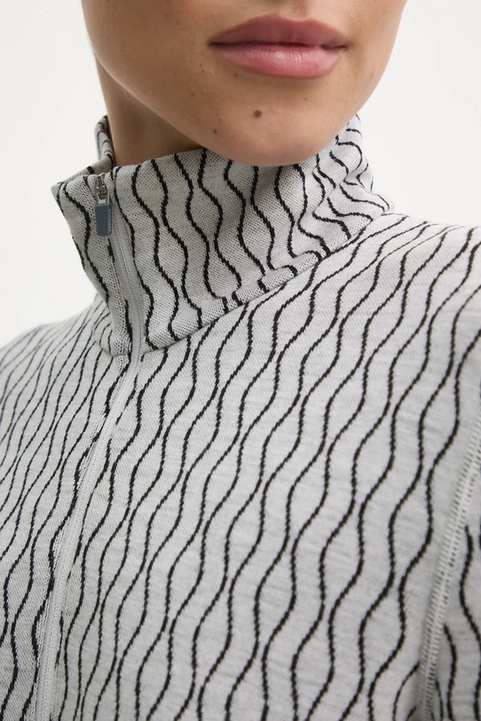 Funkcionalna majica dugih rukava Icebreaker Merino 260 Vertex IB0A574O5981 siva