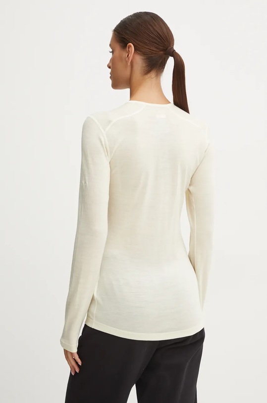 Îmbrăcăminte Icebreaker longsleeve funcțional Merino 200 Oasis IB1043750001 crem