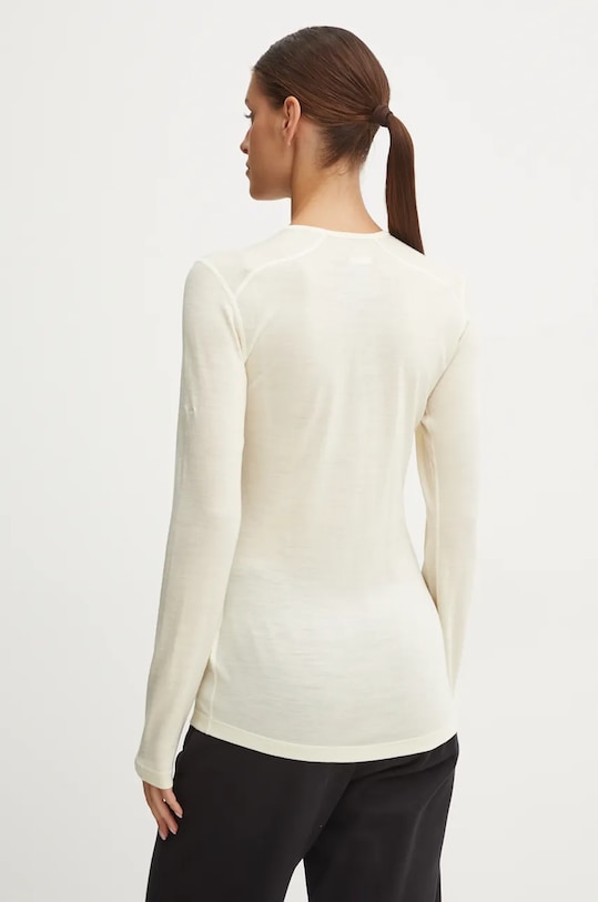 Îmbrăcăminte Icebreaker longsleeve funcțional Merino 200 Oasis IB1043750001 crem