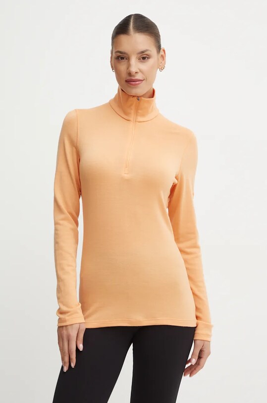Одяг Функціональний лонгслів Icebreaker Merino 260 Tech IBB0439003C1 помаранчевий