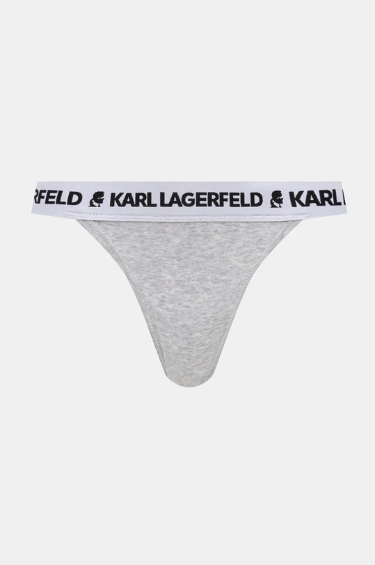 Oblečení Kalhotky brazilky Karl Lagerfeld 3-pack 246W2114 černá