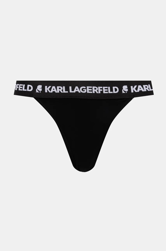 Kalhotky brazilky Karl Lagerfeld 3-pack černá 246W2114