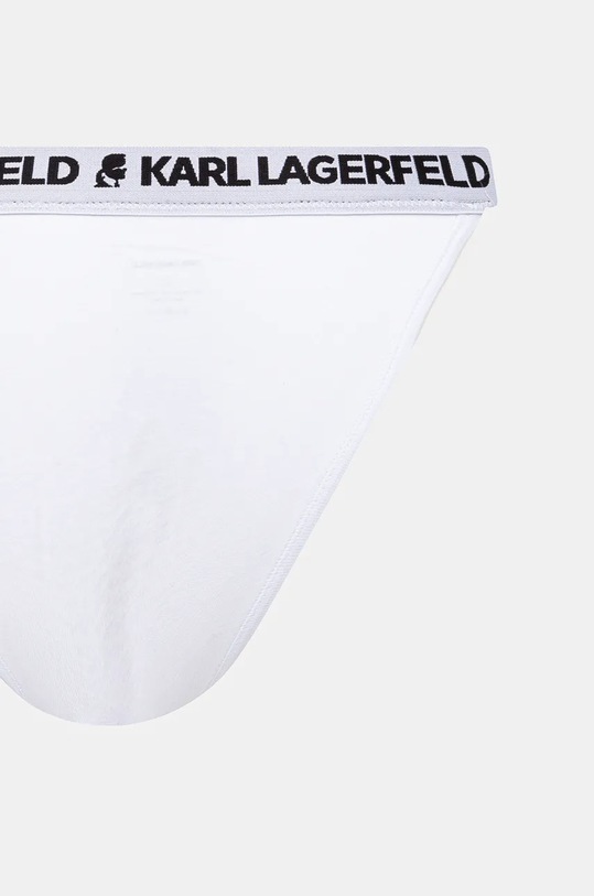 Kalhotky brazilky Karl Lagerfeld 3-pack 246W2114 černá