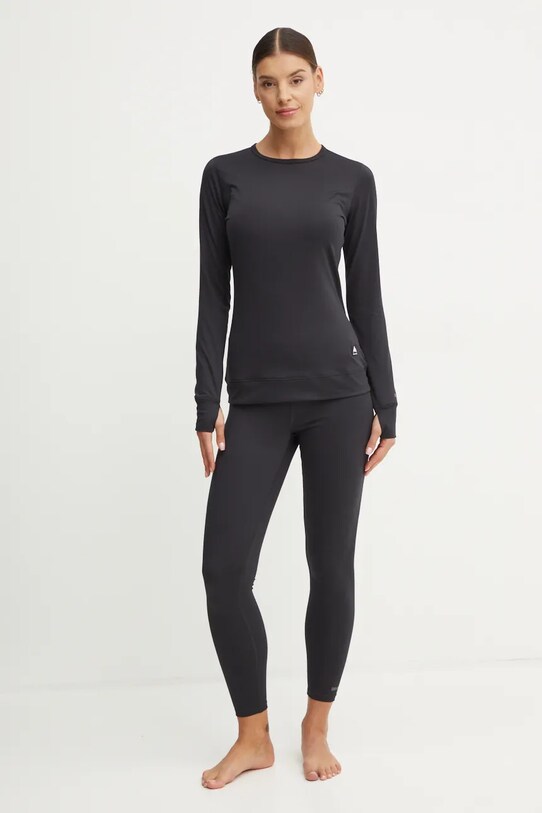 Burton longsleeve funcțional Midweight 102591 negru AW24