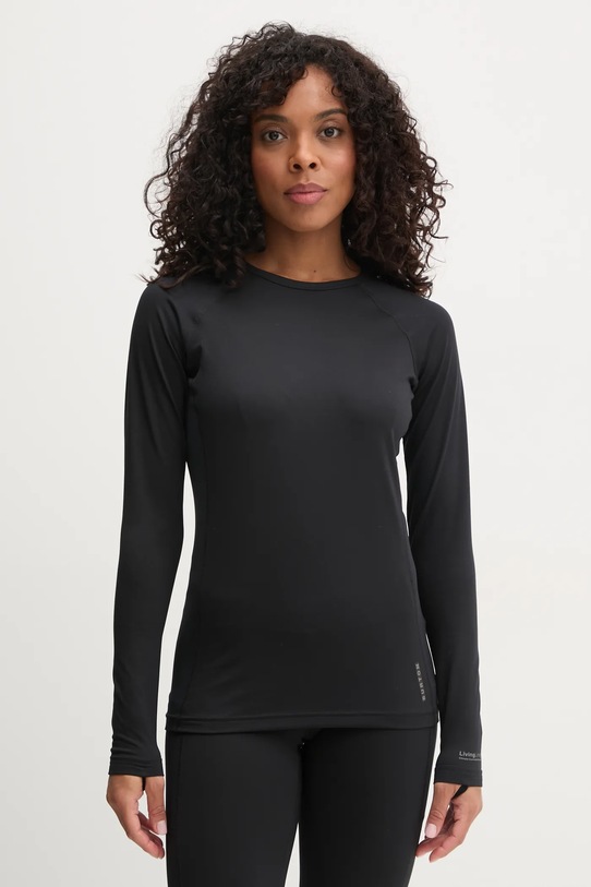 Функциональный лонгслив Burton Midweight X Base Layer Planet friendly чёрный 221951