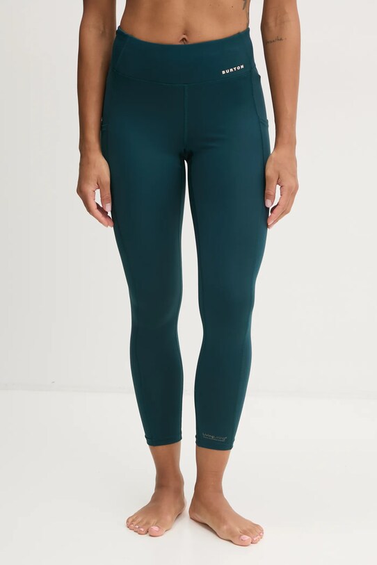 Funkčné legíny Burton Midweight X Base Layer Planet friendly tyrkysová 221991