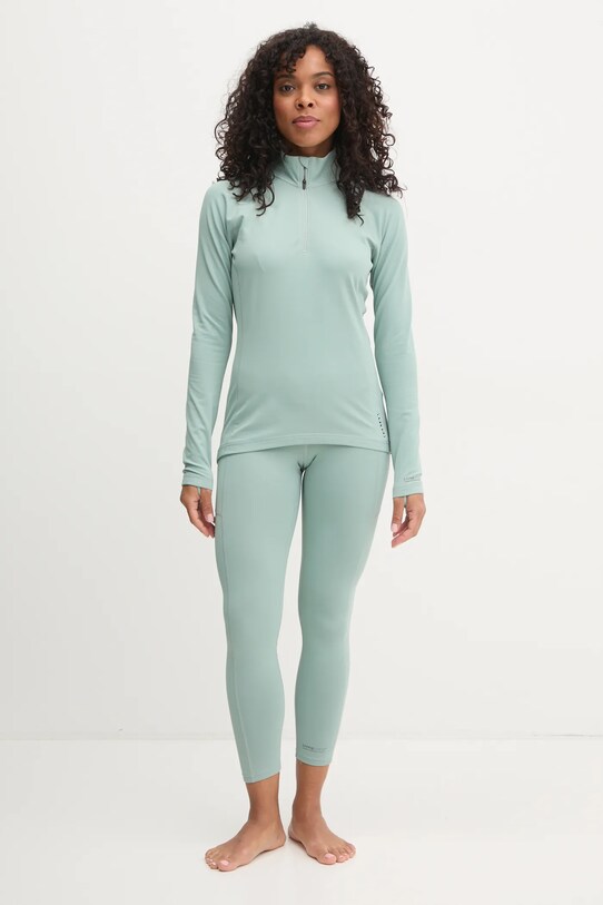 Функционална блуза с дълги ръкави Burton Heavyweight X Base Layer 222211 тюркоазен AW24
