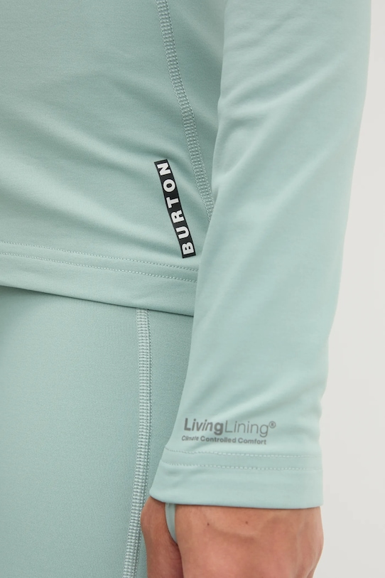 Функционална блуза с дълги ръкави Burton Heavyweight X Base Layer 222211 тюркоазен