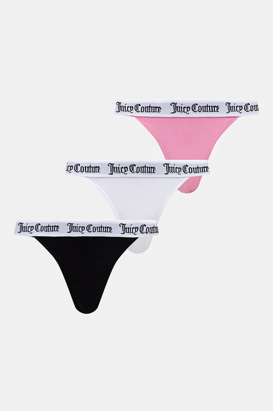 Juicy Couture chiloti DIDDY BRIEF PK x 3 figi alb JCLBR224572.616