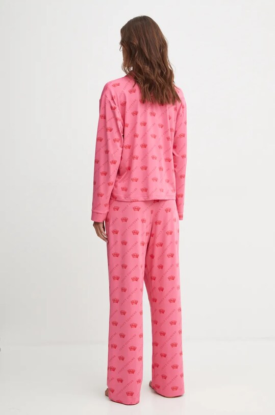 Odzież Juicy Couture koszula piżamowa ESTELLE PYJAMA TOP JCLPT224503.702 różowy