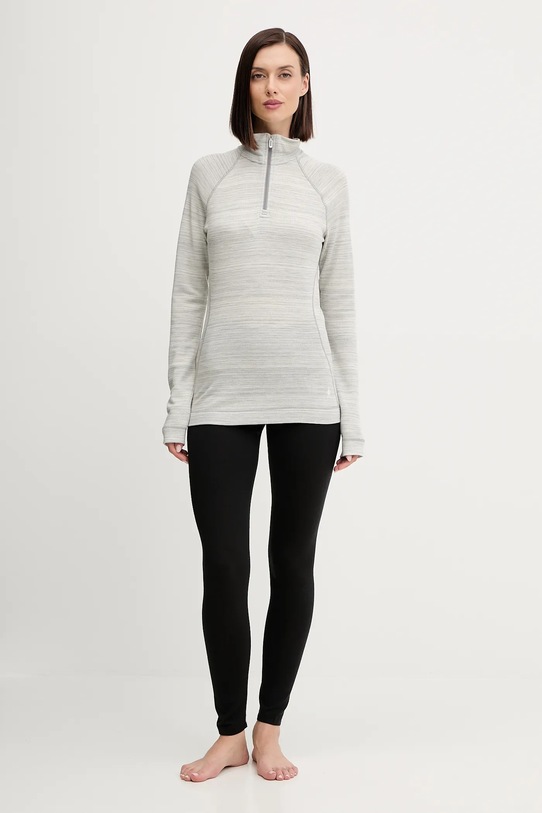 Funkčné tričko s dlhým rukávom Smartwool SW002829 sivá AW25