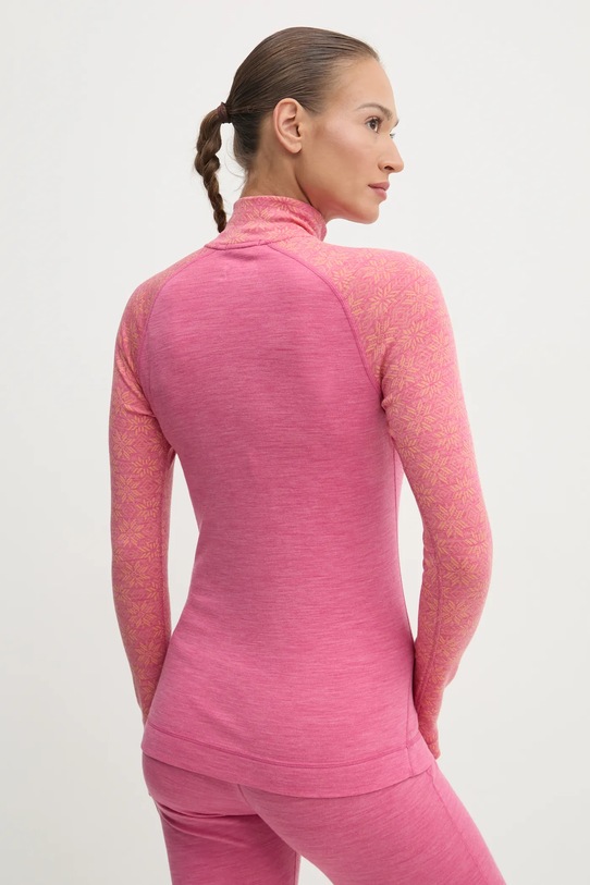 Oblečení Funkční triko s dlouhým rukávem Smartwool SW002829 růžová
