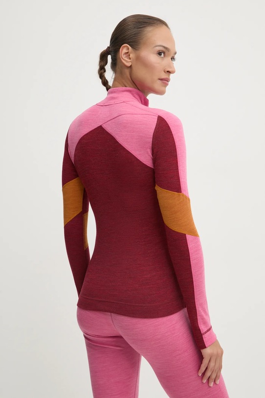 Oblečení Funkční triko s dlouhým rukávem Smartwool SW002833 burgundské