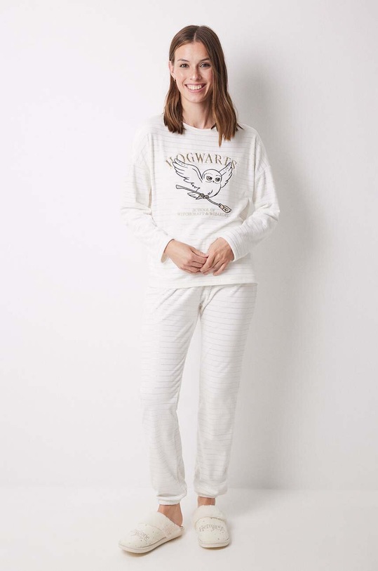 Пижама women'secret LA NUIT HARRY POTTER аппликация бежевый 3138554