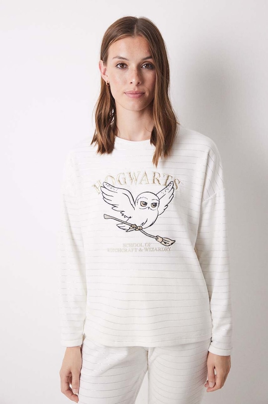 women'secret pijama LA NUIT HARRY POTTER 3138554 bej AW24