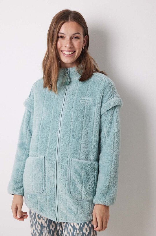 women'secret szlafrok MIX AND MATCH BRUMMELL dzianina zielony 3148772