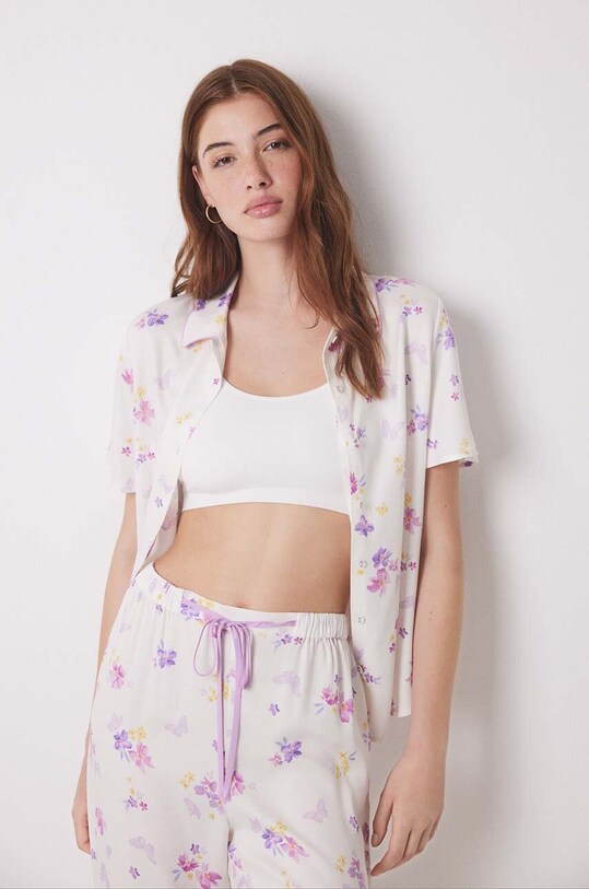 women'secret pijama TRENDY BUTTERFLY 3598069 bej AW24
