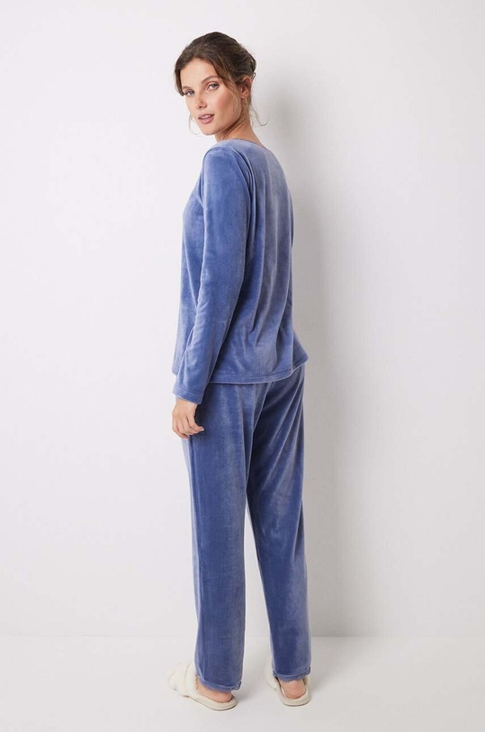women'secret piżama SOFT TOUCH FRANCHISEE niebieski 3598066