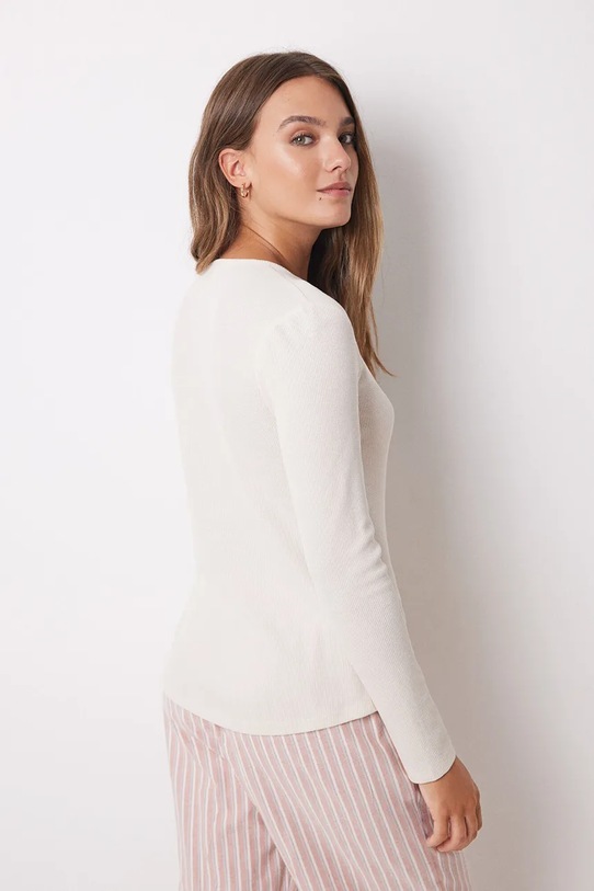 Піжамний лонгслів women'secret MIX AND MATCH BRUMMELL 3278411 бежевий AW24