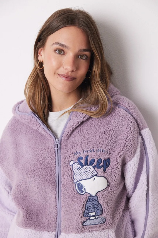 Халат women'secret Snoopy 4418919 рожевий AW24