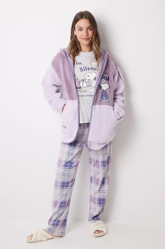 Халат women'secret Snoopy 4418919 рожевий