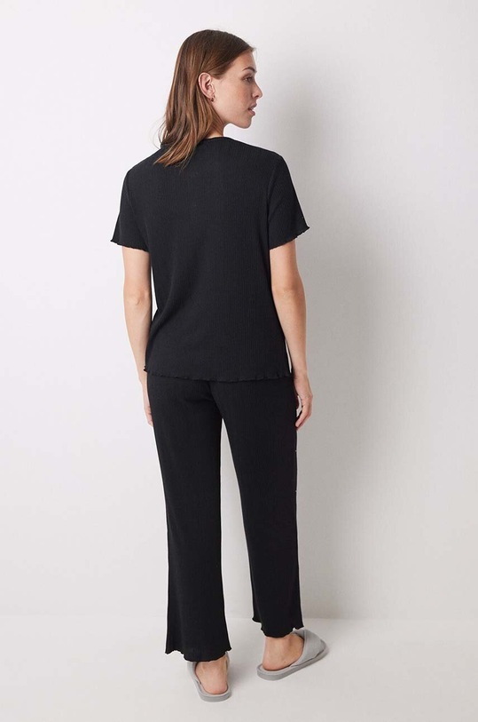 women'secret pijama LIFEWEAR LA NUIT negru 4758225