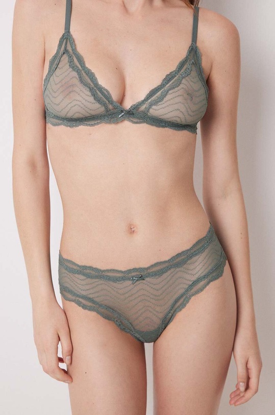 Труси women'secret HELANKAS 2 мереживо зелений 4988431