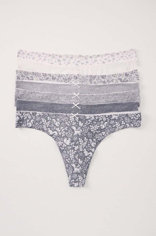 women'secret tanga 7-pack 4938289 gri AW24