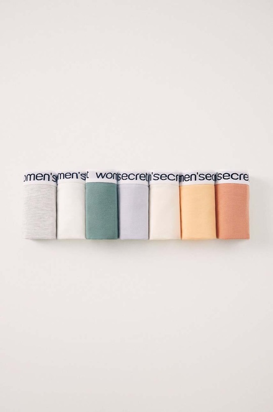 Бавовняні труси women'secret 7-pack бавовна барвистий 4938294