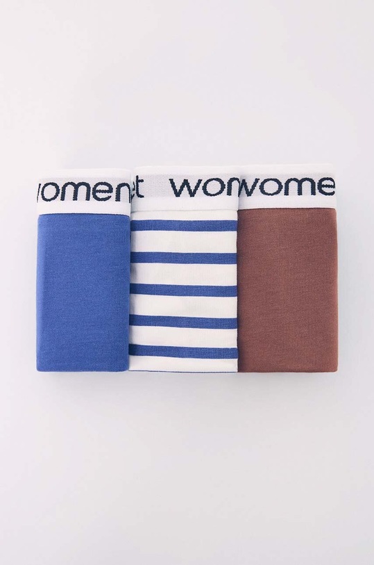 women'secret slip din bumbac 3-pack uni multicolor 4938295