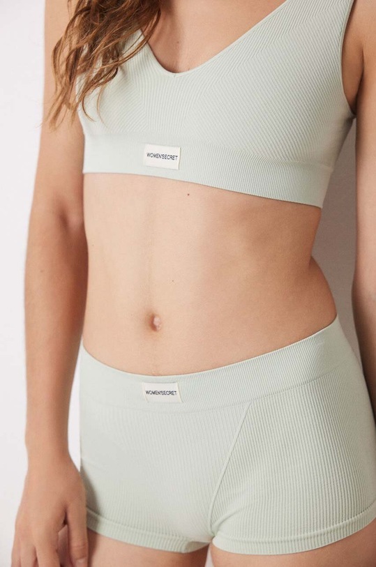 Podprsenka women'secret SEAMLESS 2 5108606 zelená AW24