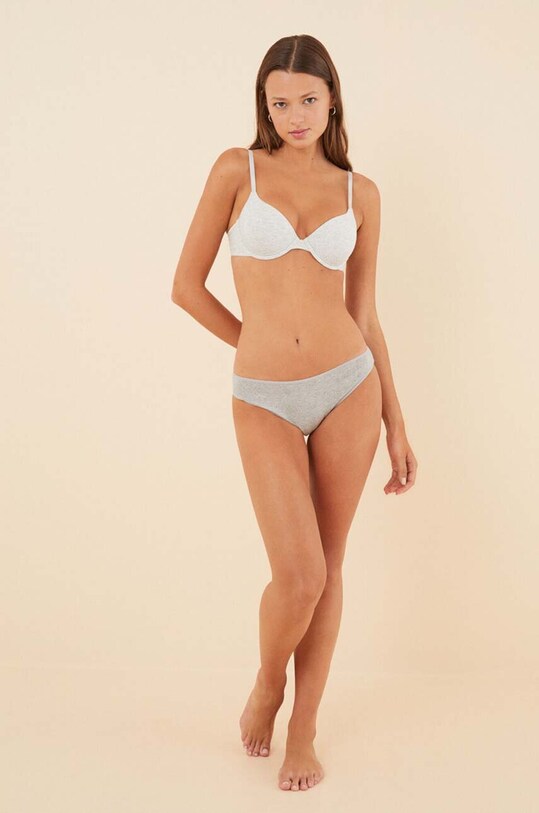 women'secret sutien BCI COTTON 5691541.5691543 gri