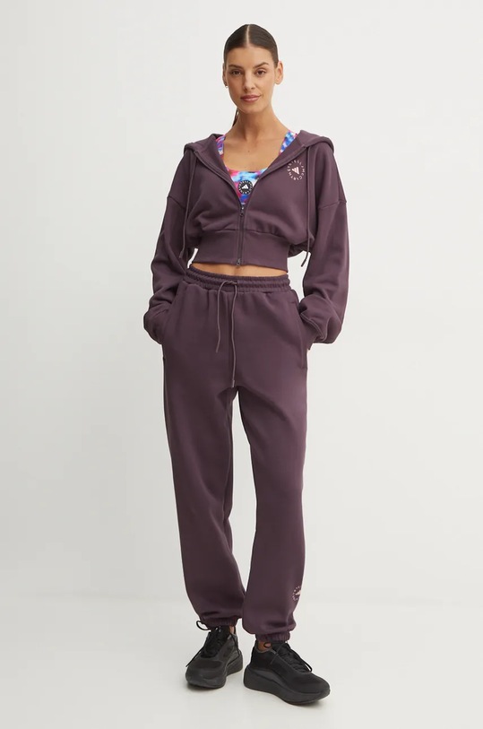 Спортен сутиен adidas by Stella McCartney TruePurpose IW6350 син AW24