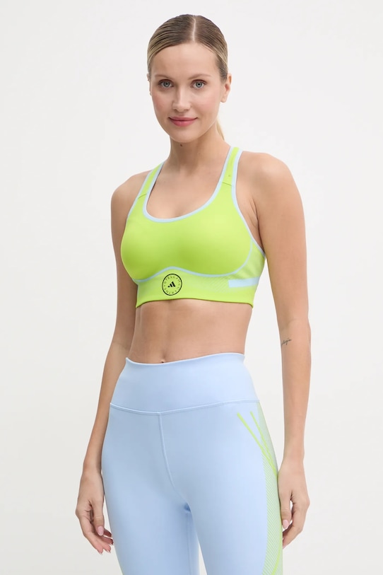 Îmbrăcăminte adidas by Stella McCartney sutien sport TruePace IW9863 verde